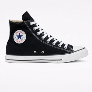 Black High Chuck Taylor Converse- woman’s 7.5